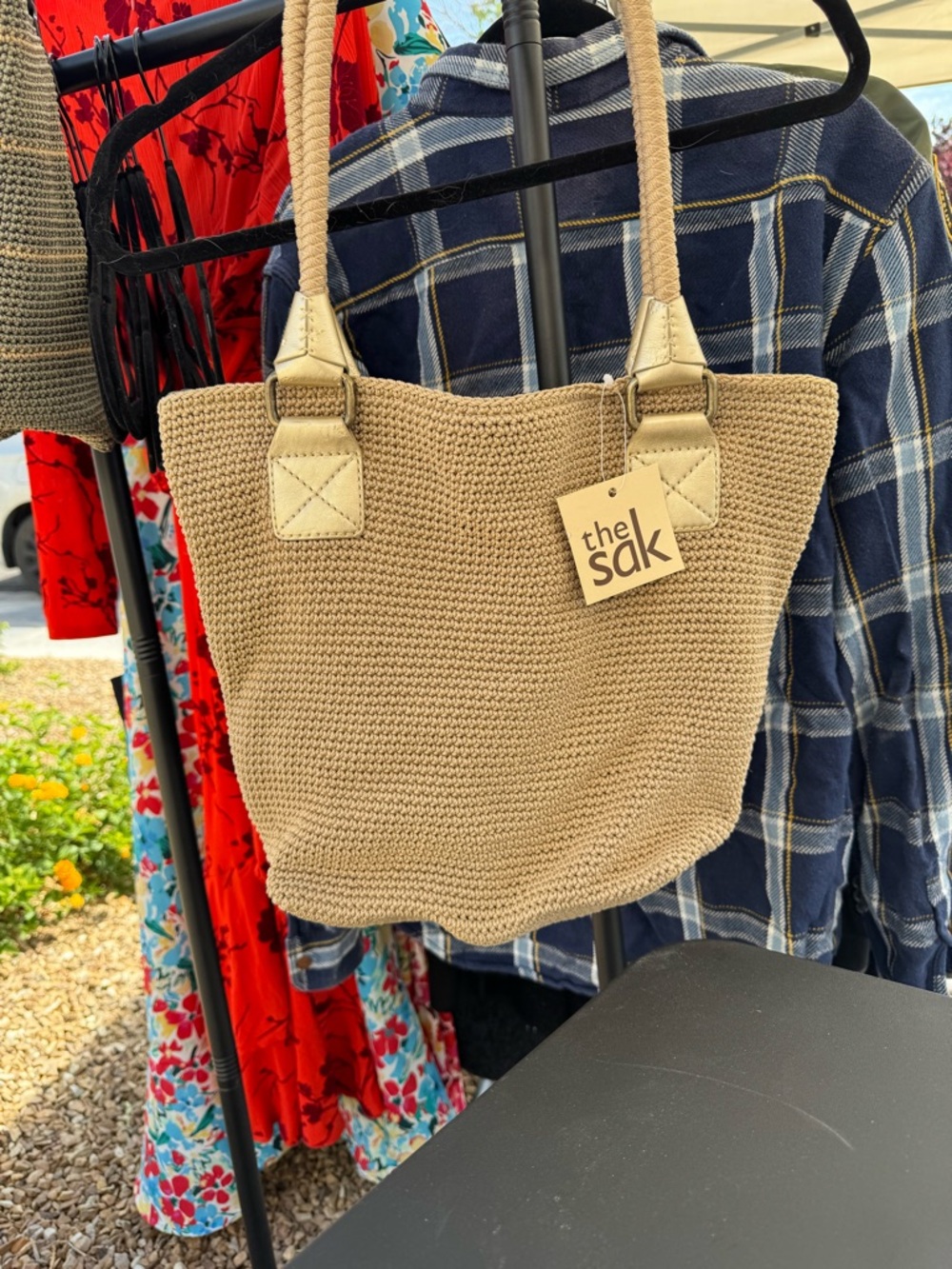 The Sak Crochet Tote